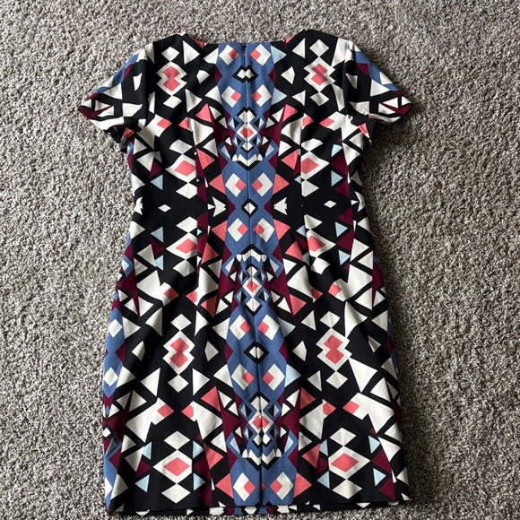 Talbots Multicolor Geometric Dress - Picture 4 of 6